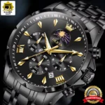 Affordable Premium OLEVS 3653 Wristwatch for Men in BD