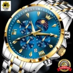 Affordable Premium OLEVS 3653 Wristwatch for Men in BD