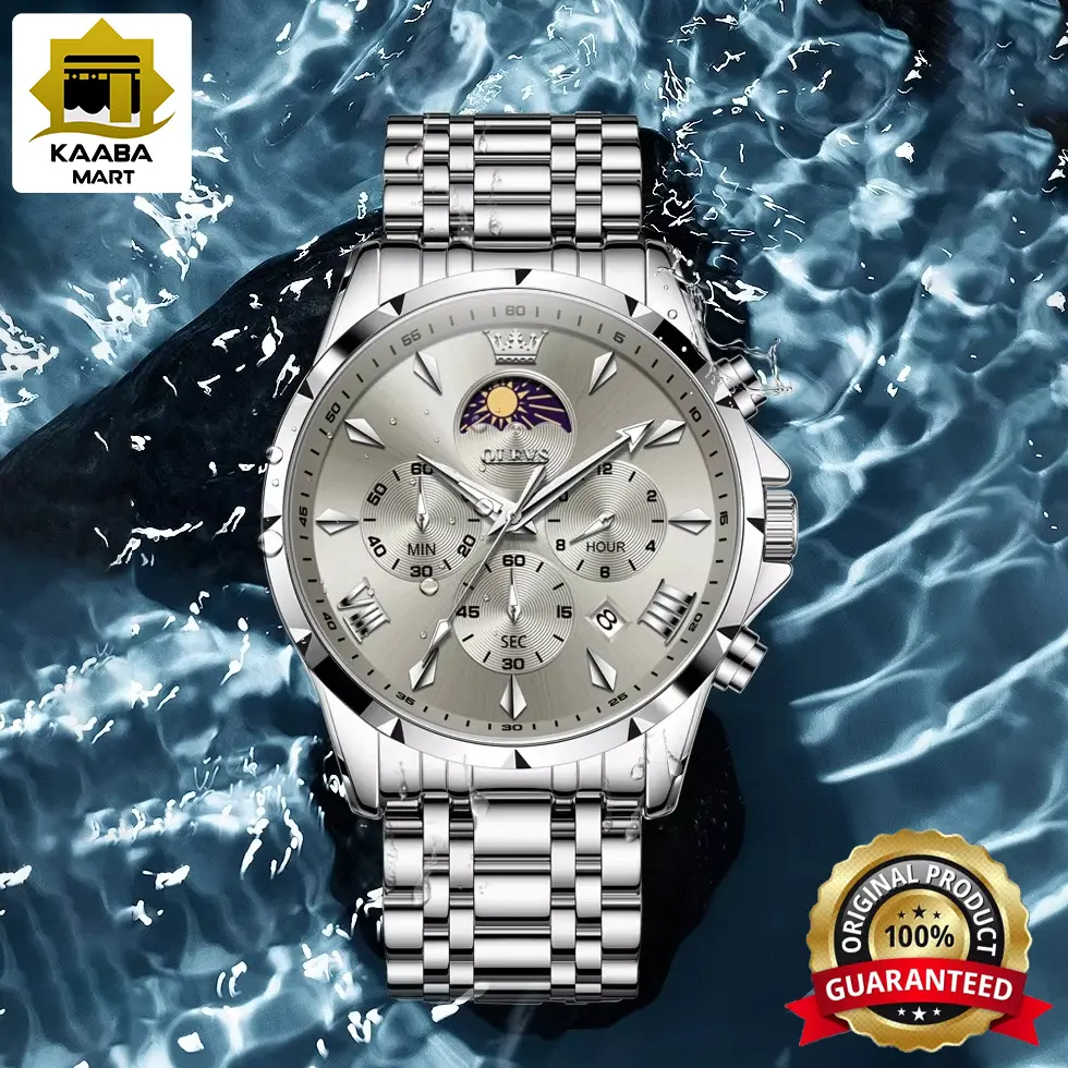 OLEVS 3653 Original Watch – Stylish Timepiece for Professionals