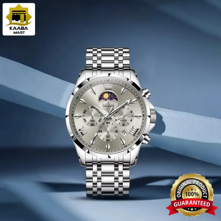 Affordable Premium OLEVS 3653 Wristwatch for Men in BD